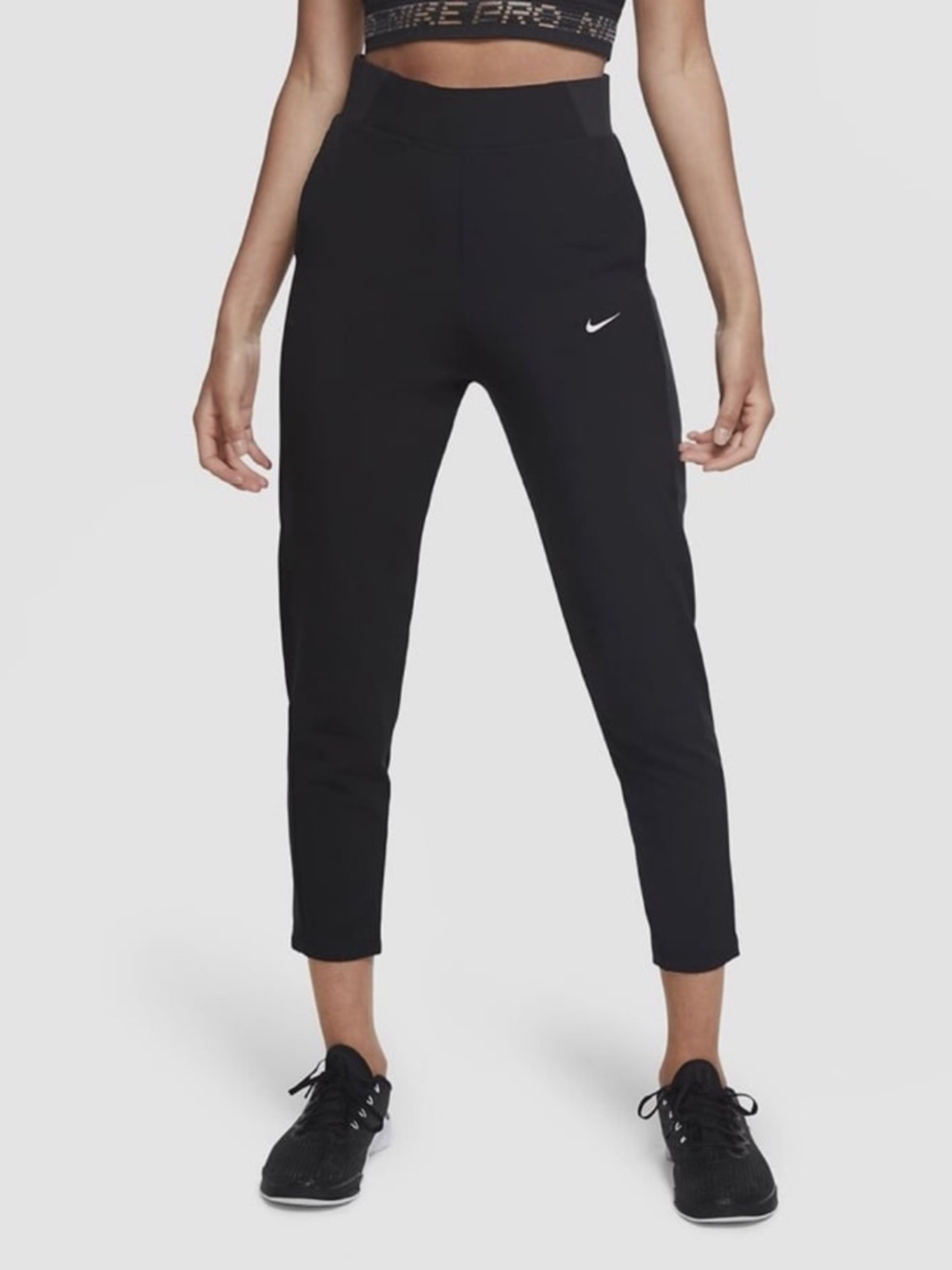 Nike Bliss Victory Standard Fit Mid Rise Active Exercise Pants Lounge Wear S